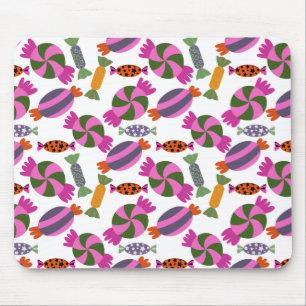 Bonbonmuster Lollenmuster Lollipop 6 Mousepad