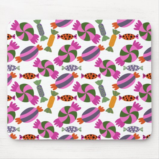 Bonbonmuster | Lollenmuster | Lollipop 6 Mousepad (Vorne)