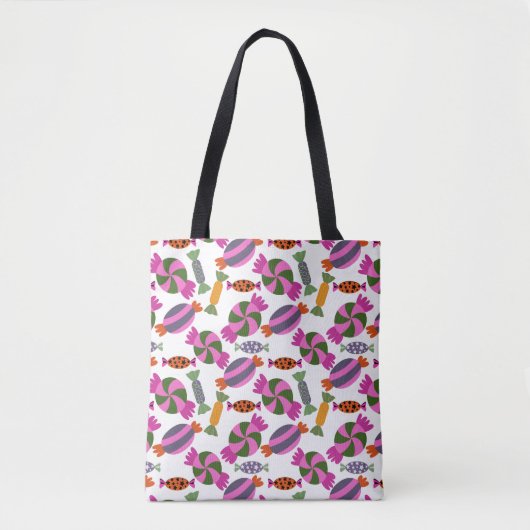 Bonbonmuster | Lollenmuster | Lollipop 6 Tasche (Vorderseite)