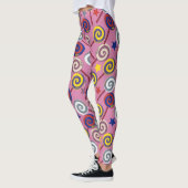 Bonbonmuster | Lollenmuster | Lollipop 7 Leggings (Links)