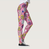 Bonbonmuster | Lollenmuster | Lollipop 7 Leggings (Rechts)