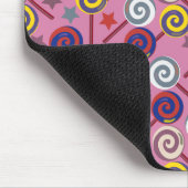 Bonbonmuster | Lollenmuster | Lollipop 7 Mousepad (Ecke)