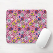 Bonbonmuster | Lollenmuster | Lollipop 7 Mousepad (Mit Mouse)