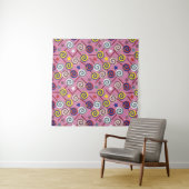 Bonbonmuster | Lollenmuster | Lollipop 7 Wandteppich (Beispiel (Horizontal))