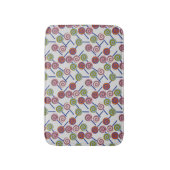Bonbonmuster | Lollenmuster | Lollipop 8 Badematte (Vorderseite Vertikal)