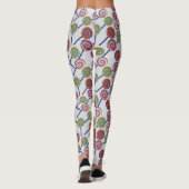 Bonbonmuster | Lollenmuster | Lollipop 8 Leggings (Rückseite)