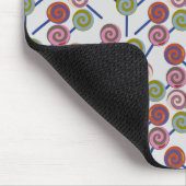 Bonbonmuster | Lollenmuster | Lollipop 8 Mousepad (Ecke)