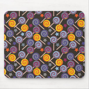 Bonbonmuster Lollenmuster Lollipop 9 Mousepad