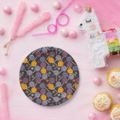 Bonbonmuster | Lollenmuster | Lollipop 9 Pappteller (Party)
