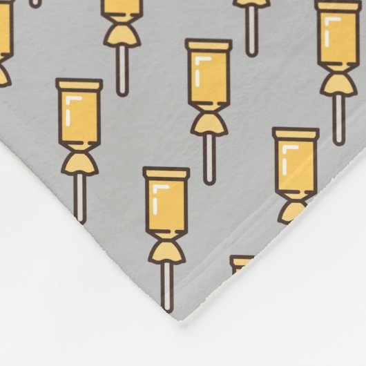 Bonbons-1 Fleecedecke (Ecke)