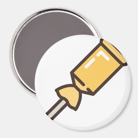 Bonbons-1 Magnet (Vorderseite/Rückseite)