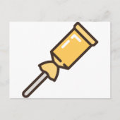 Bonbons-1 Postkarte (Vorderseite)