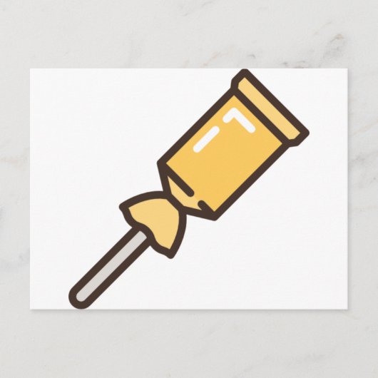 Bonbons-1 Postkarte (Vorderseite)