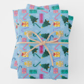 Bonbons, Bäume und Geschenkpapier (Beispiel)