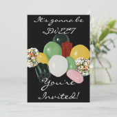 Bonbons Einladung (Stehend Vorderseite)