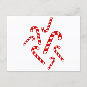 Bonbons Feiertagspostkarte