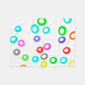 Bonbons Fleecedecke (Vorderseite (Horizontal))