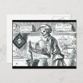 "BonBons for Juvenile Party" Evil Pharmacist Postkarte (Vorne/Hinten)