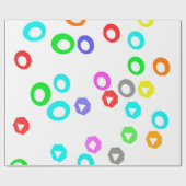 Bonbons Geschenkpapier (Flach)