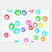 Bonbons Geschenkpapier Set (Vorderseite 2)