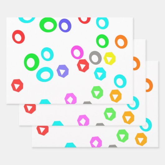 Bonbons Geschenkpapier Set (Set)