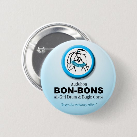 "Bonbons-" Knopf Button (Vorne & Hinten)