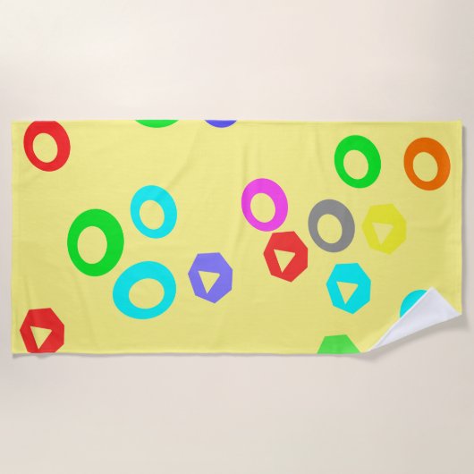 Bonbons Strandtuch (Vorderseite)