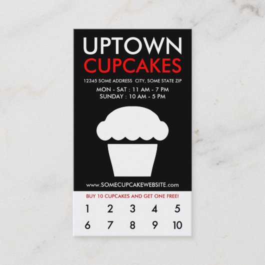 Bonbons Treuekarte (Vorderseite)