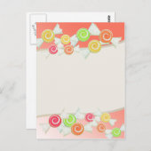 Bonbontropfen Postkarte (Vorne/Hinten)