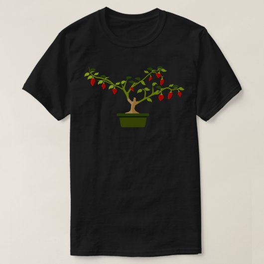 Bonchi Chili in Green Pot T-Shirt (Design vorne)