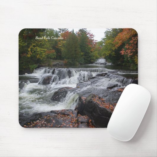 Bond Falls Cascades mousepad (Mit Mouse)