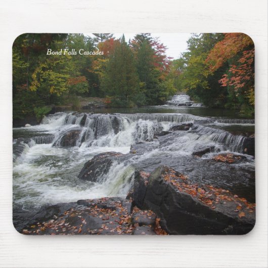 Bond Falls Cascades mousepad (Vorne)