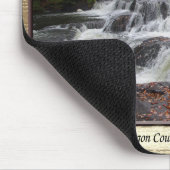 Bond Falls Cascades Mousepad (Ecke)