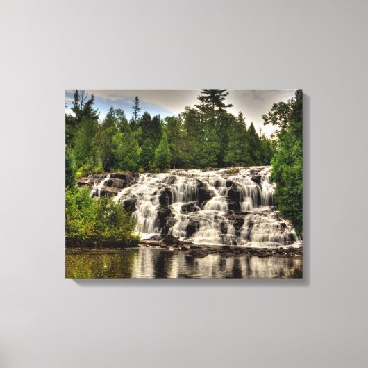 Bond Falls, Michigan Leinwanddruck (Vorderseite)