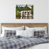 Bond Falls, Michigan Leinwanddruck (Insitu (Schlafzimmer))