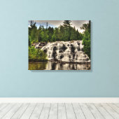 Bond Falls, Michigan Leinwanddruck (Insitu (Holzboden))