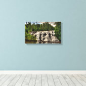 Bond Falls, Michigan Leinwanddruck (Insitu (Holzboden))