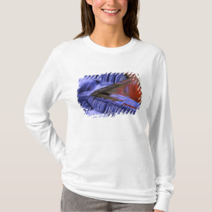Bond Falls Reflektieren von bunten Blätter; T-Shirt