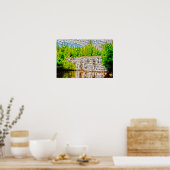 Bond Falls, U.P., Michigan. Poster (Küche)