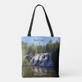 Bond Falls überall auf der Tasche (Rückseite)