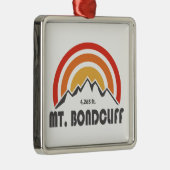 Bondcliff New Hampshire Ornament Aus Metall (Rechts)