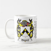 BondFamilienwappen-Tasse Kaffeetasse (Links)