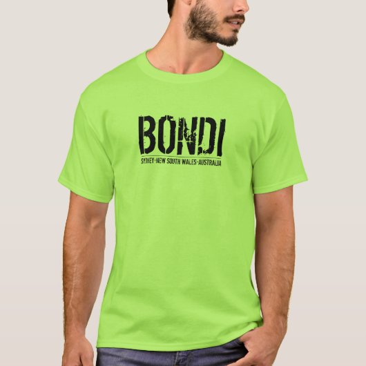 Bondi Australien T-Shirt (Vorderseite)