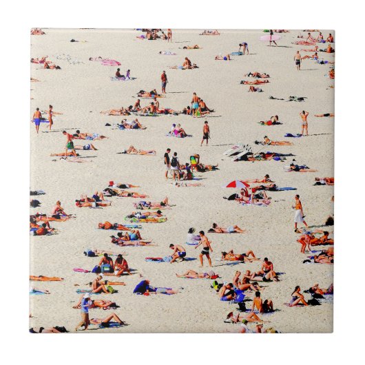 Bondi Badegäste, 2016 (Foto) | SVP-Bilder Fliese (Vorderseite)