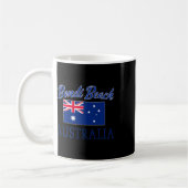 Bondi Beach Australia Flag Kaffeetasse (Links)