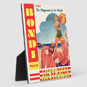 Bondi Beach, Australia, Fotoplatte (Seite)