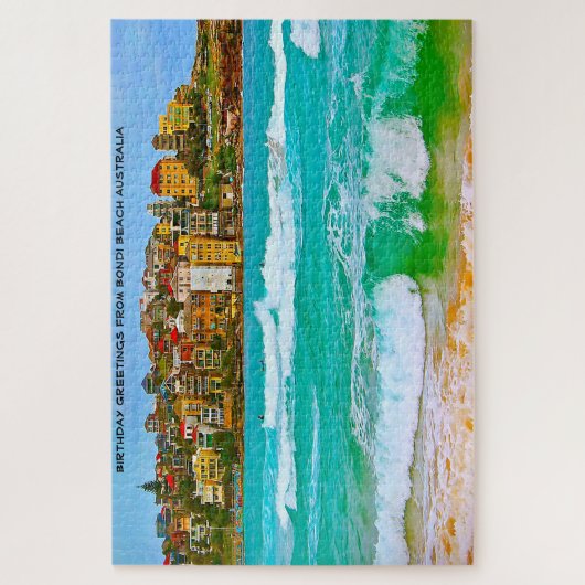 Bondi Beach Australia Jigsaw Puzzle (Vertikal)