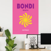 Bondi Beach Australia Poster (Heimbüro)