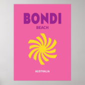 Bondi Beach Australia Poster (Vorne)