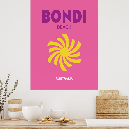 Bondi Beach Australia Poster (Küche)
